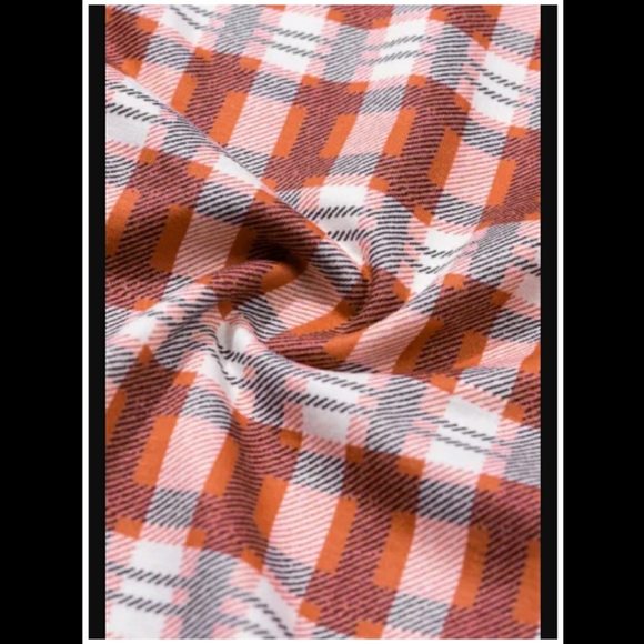 🤯HP!🤯❤Red Plaid Cowl Neck Sweater❤ - Picture 5 of 7